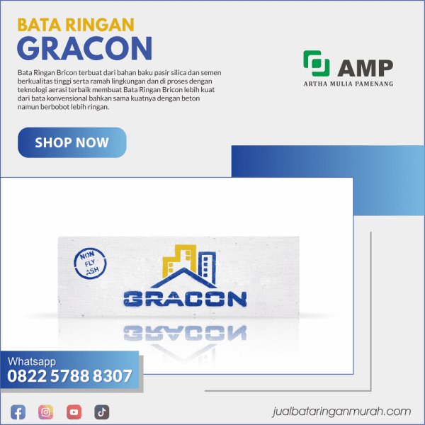 Artha Mulia Pamenang - Jual Bata Ringan Murah - Bata Ringan Gracon