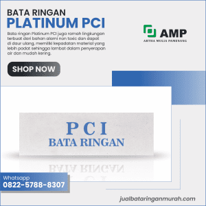 Artha Mulia Pamenang - Jual Bata Ringan Murah - Bata Ringan Platinum PCI