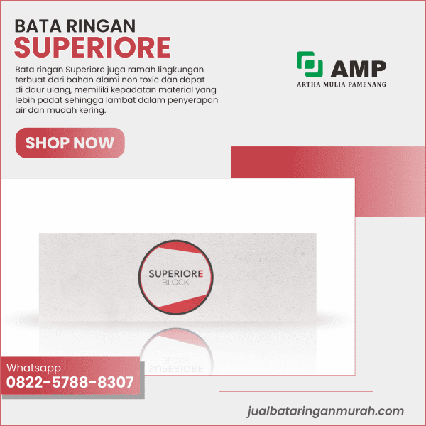 Artha Mulia Pamenang - Jual Bata Ringan Murah - Bata Ringan Superiore