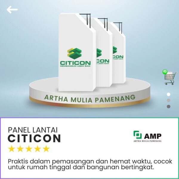 Artha Mulia Pamenang - Jual Bata Ringan Murah - Panel Lantai Citicon