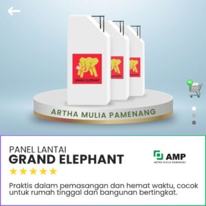 Artha Mulia Pamenang - Jual Bata Ringan Murah - Panel Lantai Grand Elephant
