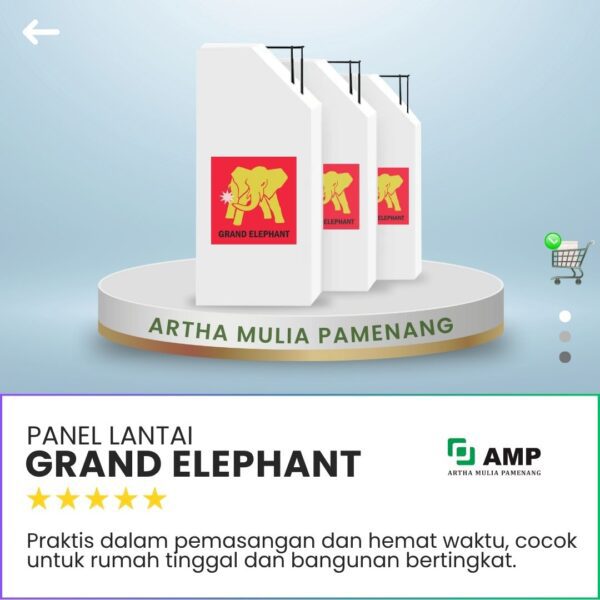 Artha Mulia Pamenang - Jual Bata Ringan Murah - Panel Lantai Grand Elephant