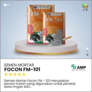 Artha Mulia Pamenang - Jual Bata Ringan Murah - Semen Mortar Focon