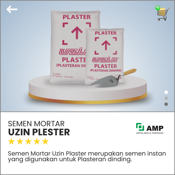 Artha Mulia Pamenang - Jual Bata Ringan Murah - Semen Mortar Uzin Plester